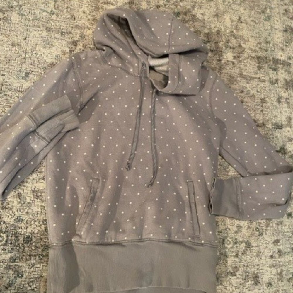 aerie Polka Dot Hooded Sweatshirt